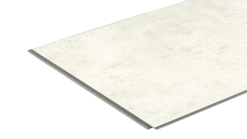 planeo StrongWall - Wandverkleidung Kunststoff XL Light Cement 260 x 90 cm