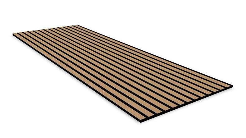 planeo Panneau acoustique - MixWall Timber Solid Ravon Oak 52 x 104 cm | Placage en bois véritable (PLMW-30411A)