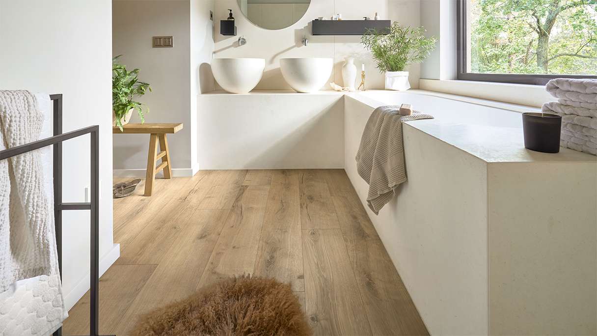 Sol design MEISTER MeisterDesign. next DD 500 S - 06439 Chêne fissuré Terra | Isolation phonique intégrée (400054-1287220-06439)