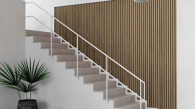 planeo Akustikpaneele Pro - Eiche Rustikal - 250 x 60 cm