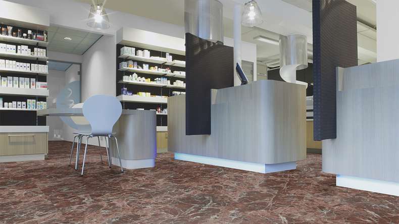 Forbo Allura Material 55 Vinyle adhésif - Terra Marble (636786DR5_con)