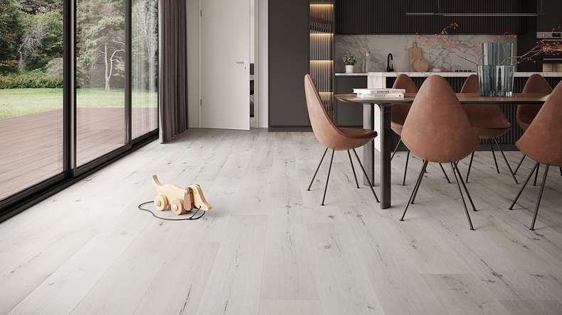 planeo vinyle à coller - Chêne Venezia ultramat | Grain synchronisé (MF-DB-1405-XL)