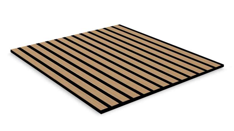 planeo Panneau acoustique - MixWall Timber Solid Ravon Oak 52 x 52 cm | Placage en bois véritable (PLMW-30311C)