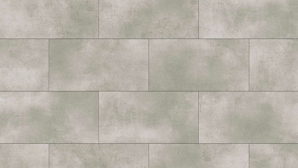 planeo Rigid Click Vinyl - STEINWERK PUCore XL Concrete Grey Light | Isolamento acustico integrato (NF-FXL-299)