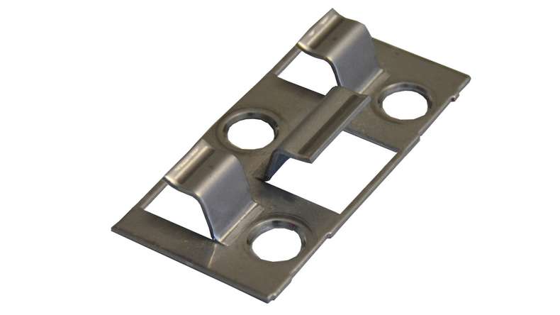pince de terrasse planeo en acier inoxydable, joint d'environ 5mm - 25 pcs.