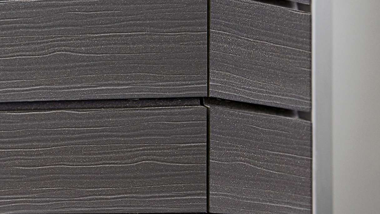 planeo Fassado - bardage composite façade gris lave de première qualité