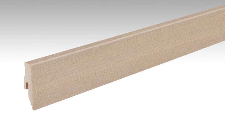 MEISTER Plinthes acier inoxydable DF 063 - 2380 x 80 x 18 mm (200049-2380-01266)