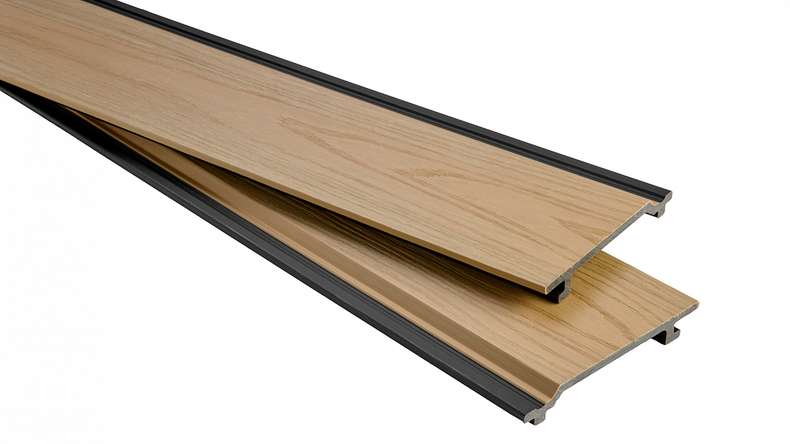 planeo NOVA - Pannello per facciate in WPC CoEx Classic, colore sabbia, 2,90 m