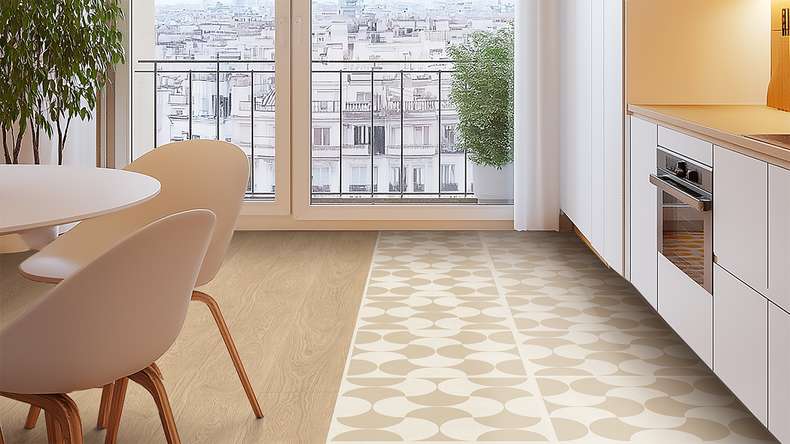Gerflor Klebevinyl - Creation 55 Luna Beige