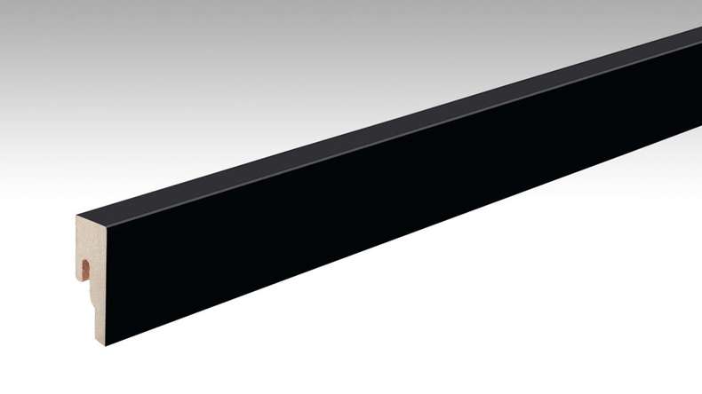 MEISTER Battiscopa nero DF 2277 - 2380 x 50 x 18 mm (200015-2380-02277)