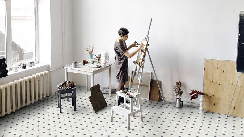 Revêtement Gerflor CV - HQR Nature 2418 Berry Blue