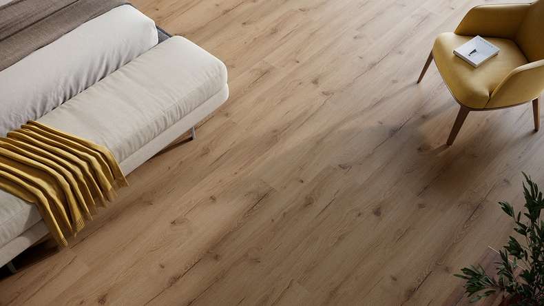 planeo Vinile rigido a incastro - HOMEtec Basic 30 IXPE Earth Oak | Isolamento acustico integrato (RP-E30-4)