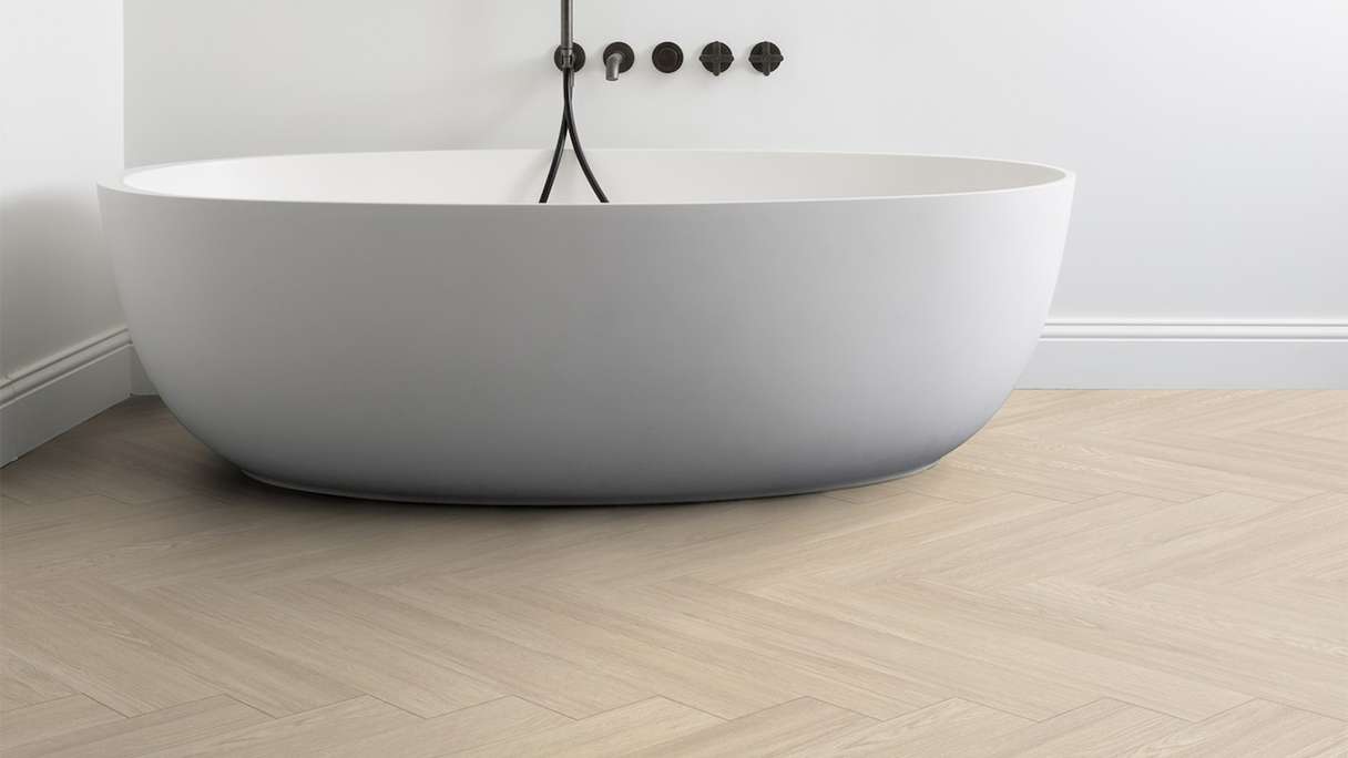 Gerflor Vinile ad incastro - Virtuo 55 Rigid Acoustic HB Blomma Light | isolamento acustico integrato (39041464)