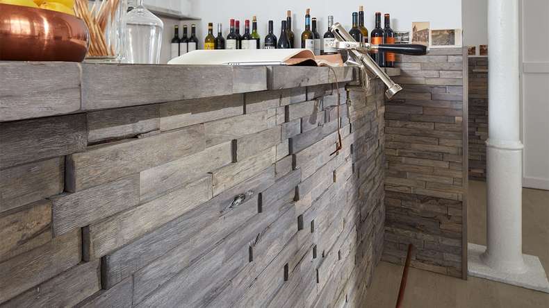 Skaben WoodWall - Legno galleggiante Salis Sea