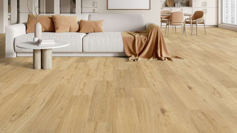 Vinyle à clic Gerflor - Senso Premium Rigide Acoustique Columbia | Isolation phonique intégrée (39470837)
