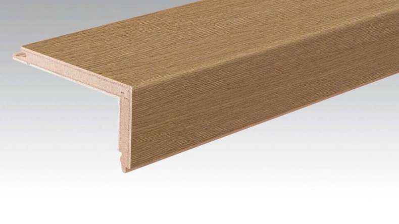 MEISTER paragrafetto per scale in parquet con profilo a L in rovere autentico greige 9019 (800004-2150-09019)