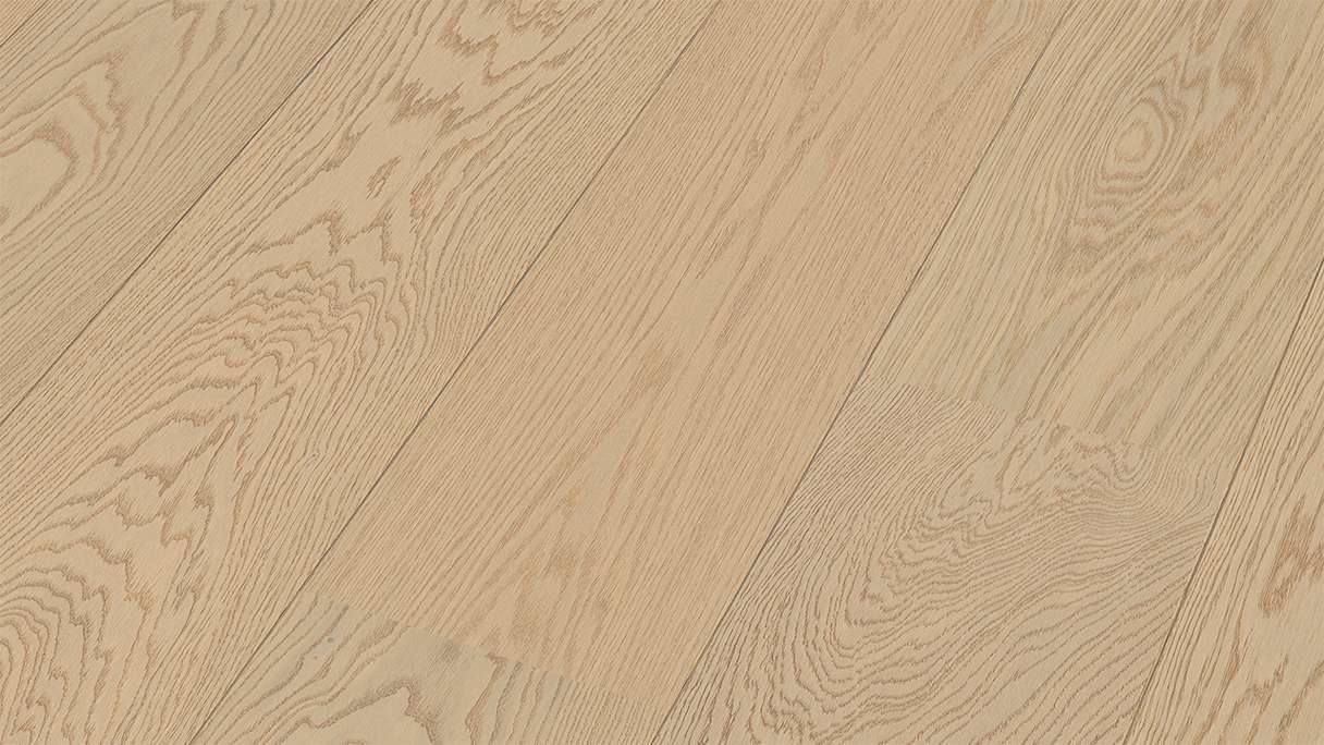 MEISTER Lindura pavimento in legno HD 400 - 08919 Rovere naturale alabastro laccato ultra opaco 2200 x 270 x 11 mm (500214-2200270-08919)