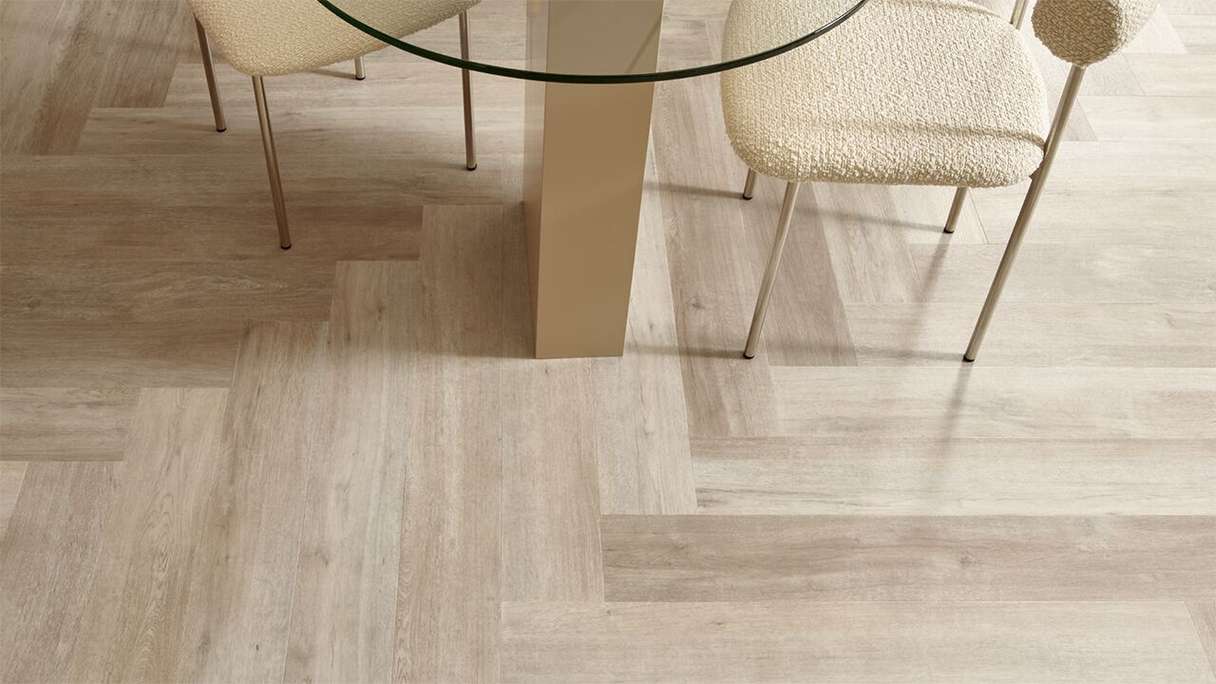 Forbo Allura Wood 40 Vinyle à coller - Chêne d'automne blanc (60350DR4)