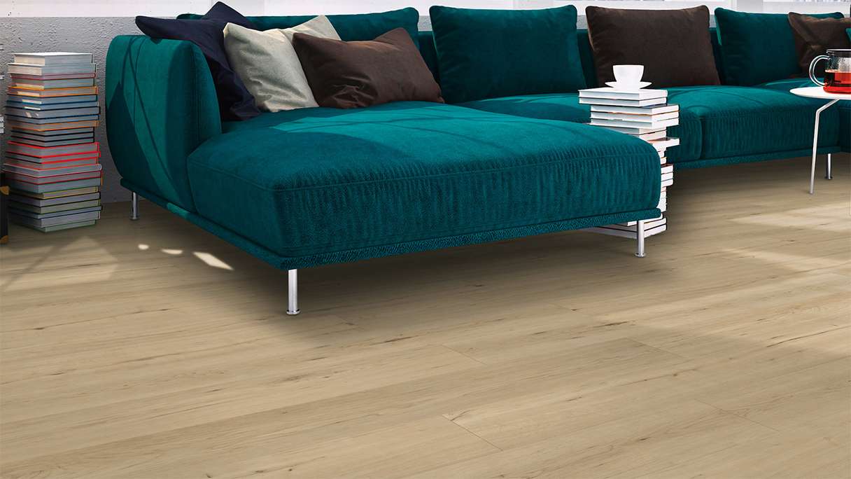 planeo Vinyle à clic rigide - FlexCore 55 Misty Oak | Isolation phonique intégrée (plfc-5023FS55)