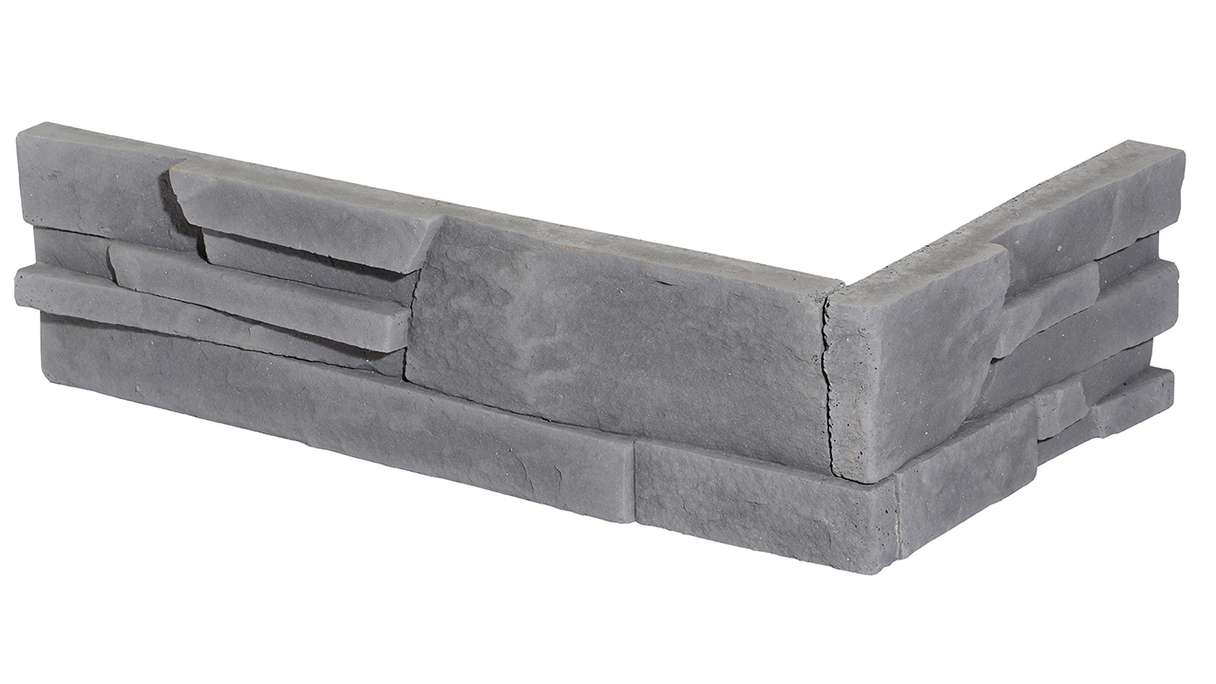 planeo StoneWall Solid Winkelriemchen - Schiefer