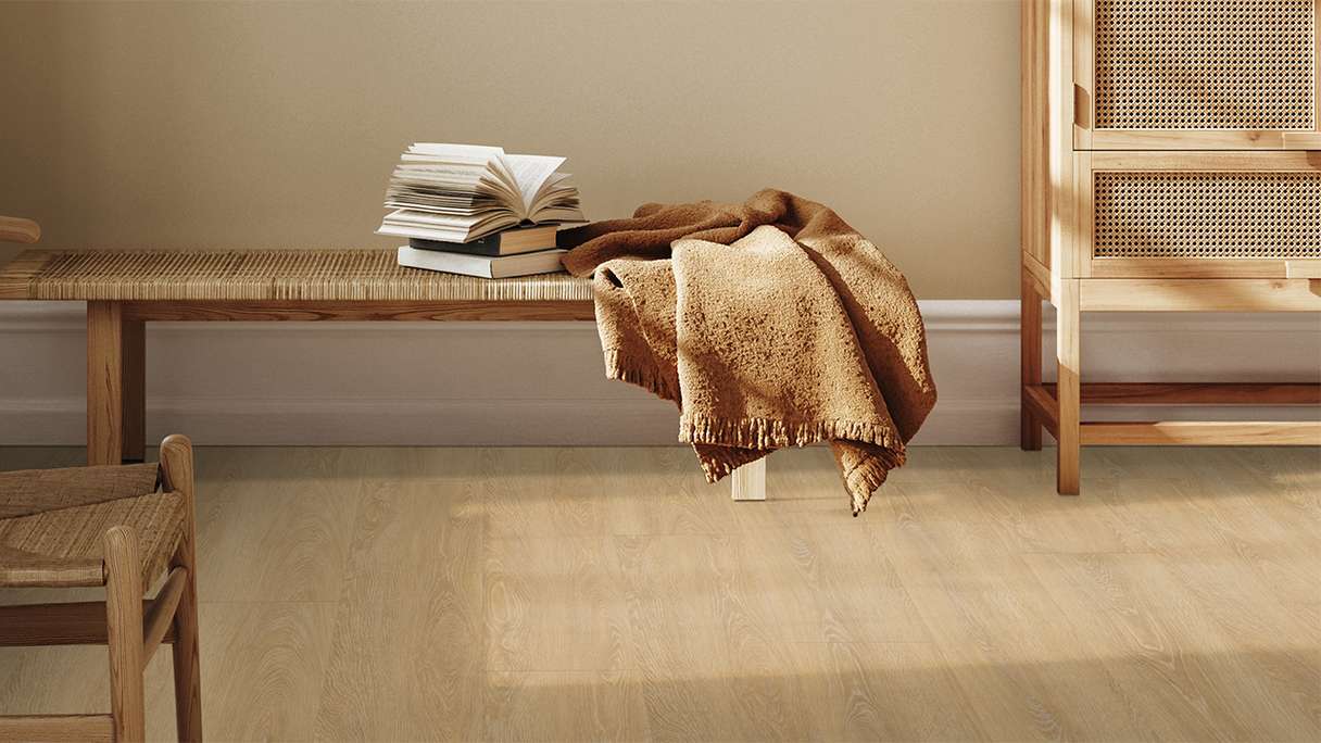 Gerflor Klick Vinyl - Senso Premium Rigid Acoustic Meadow honey | Isolamento acustico integrato (39471540)