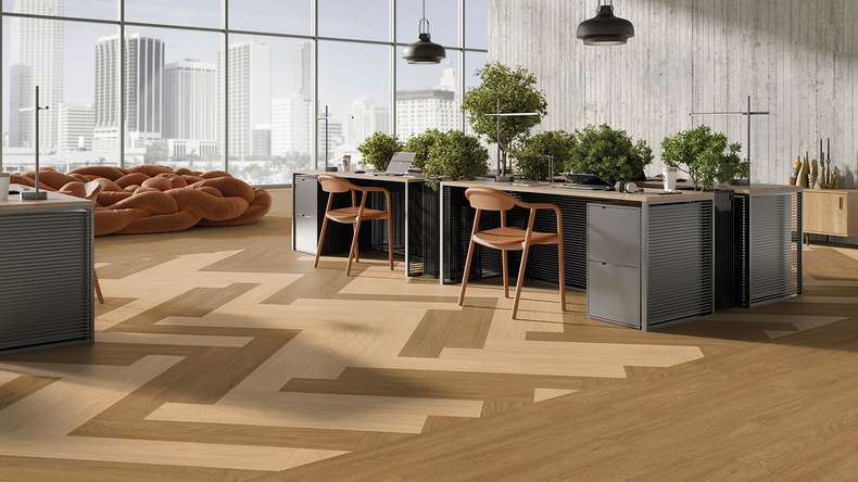 Gerflor Klebevinyl - Creation 40 Tamo Light Brown