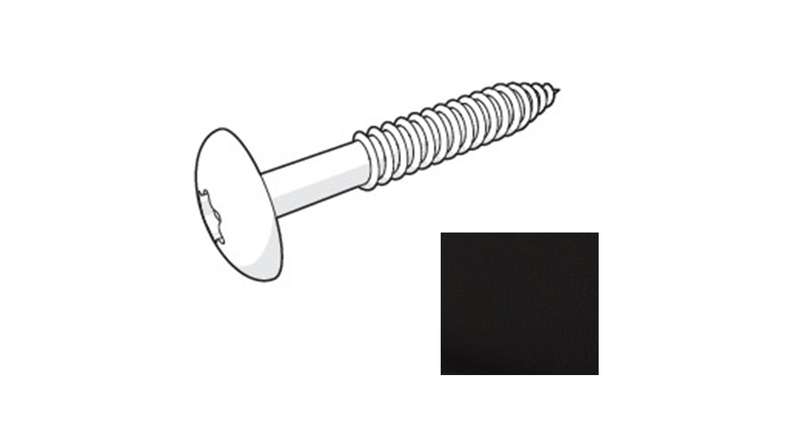 Trespa HPL Fassadenschraube - Metropolis Black 4,8 x 38mm
