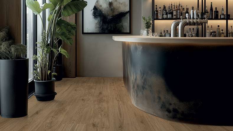 Gerflor Klebevinyl - Creation 70 City Oak Grey