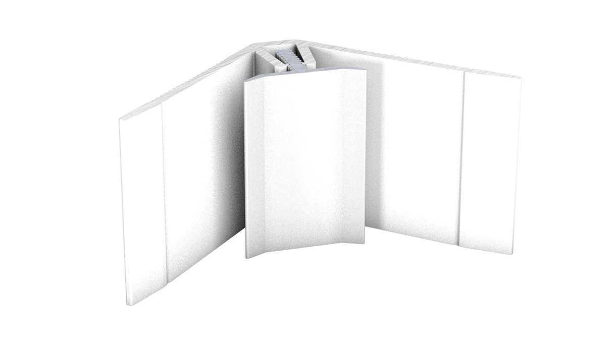 planeo Wandprofilsystem Innenecke 269 - 260 cm