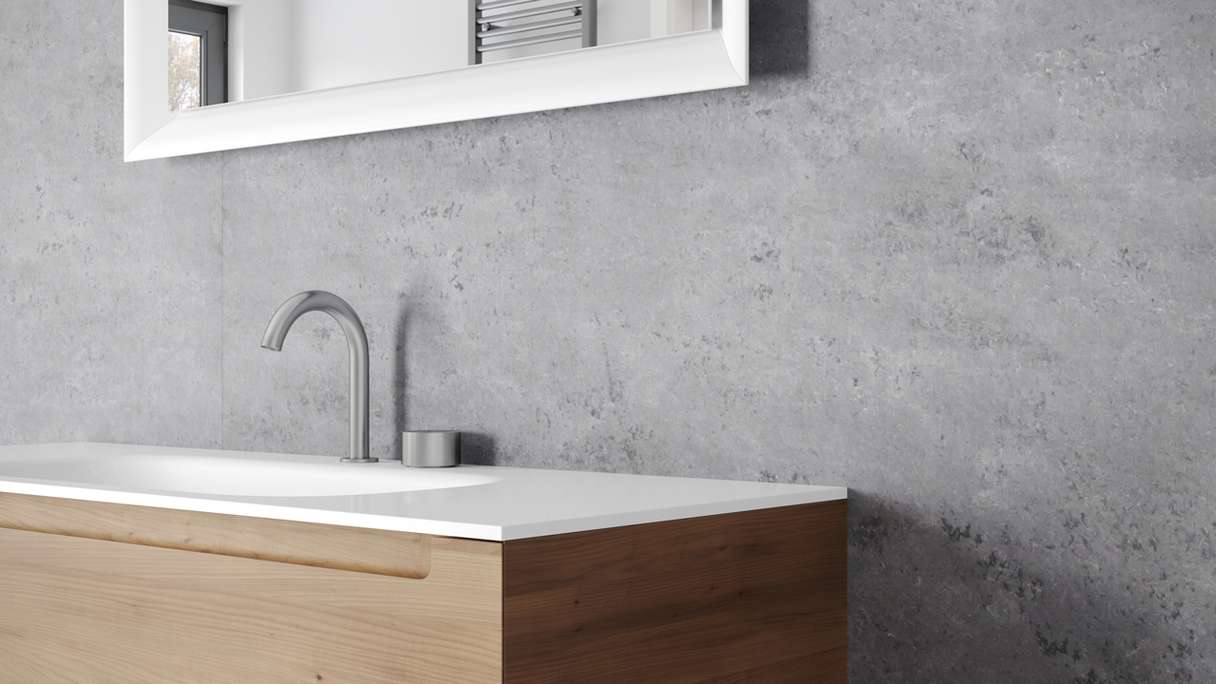 Planeo Wallboard - Concrete Dark Grey Matt - vari formati
