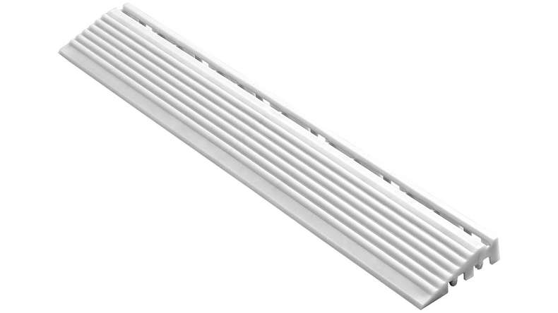 planeo Seitenteil für 40 x 40 cm Klickfliesen - weiss