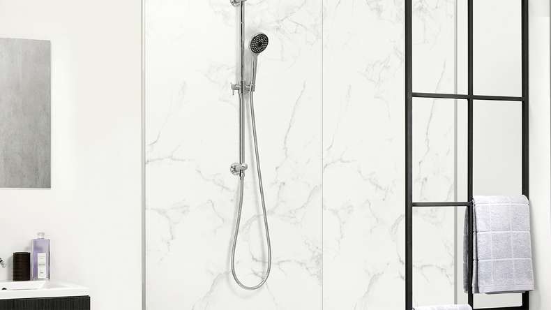 planeo StrongWall - Rivestimento murale in plastica XL Corlen 260 x 90 cm