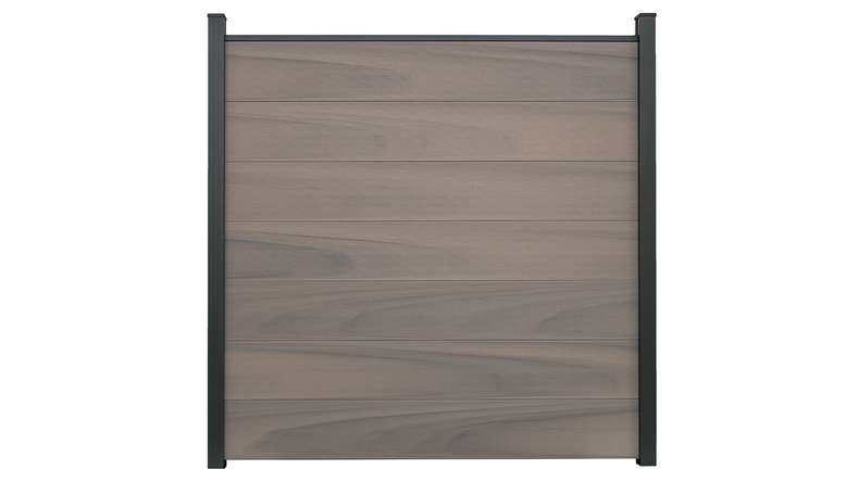 planeo Gardence Strong XL - Clôture composite à emboîter Bi-Color co-ex