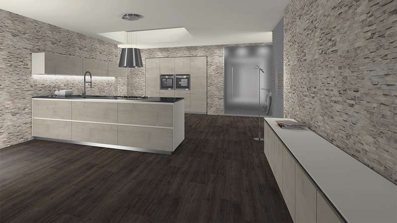 Skaben WoodWall - Legno costiero Heavea sbiancato al sole