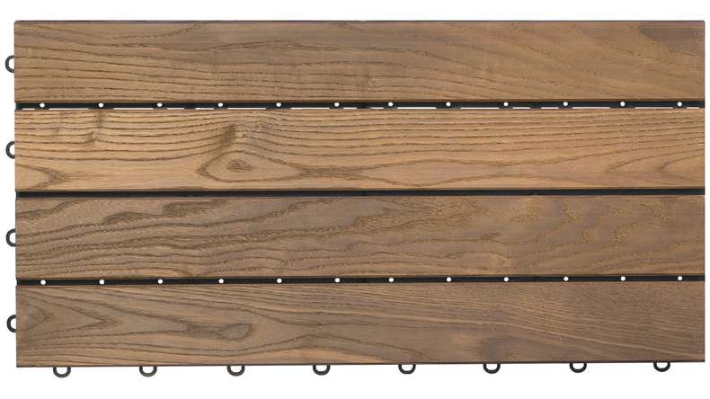 tuile clic planeo Thermo Ash XL - 4 lattes Lisse