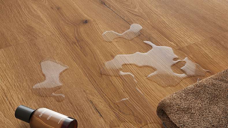 planeo Rigid Klick Vinyl - GRANDline Nature Oak Brown | Trittschalldämmung integr. (NF-GL-702-N)