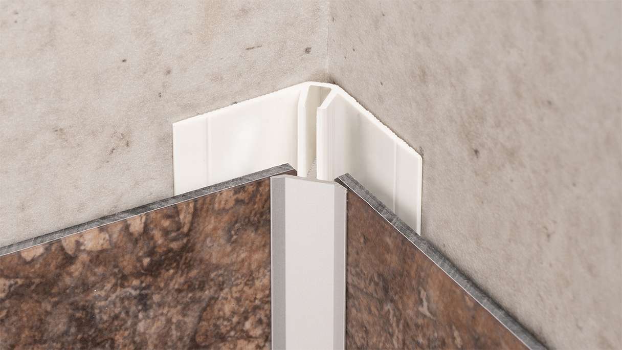 planeo Wandprofilsystem Innenecke 269 - 260 cm