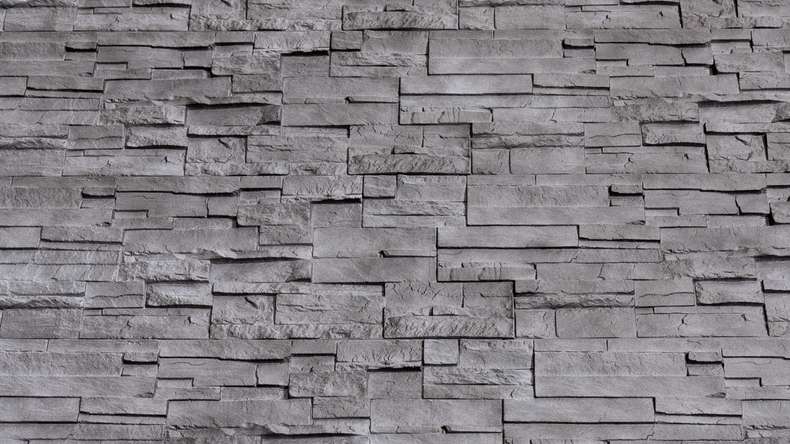 planeo rivestimento murale Novistone DS pietra laminata Antracite - 1054 x 334 mm