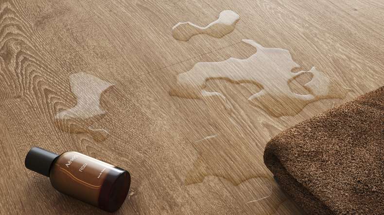 SKAVA Rigid Klick Vinyl - Home Mud Oak | wasserfest und Trittschalldämmung integr. (LO-1110)
