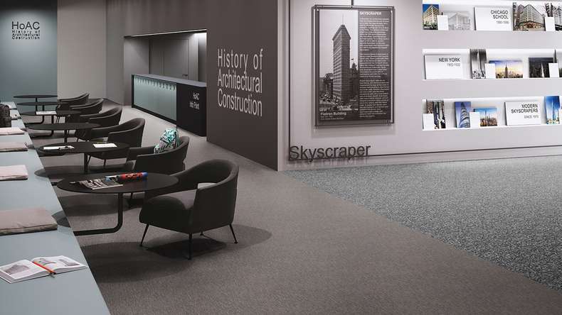 Gerflor Industrieboden - Creation 70 Connect Gentleman Taupe (36900089)