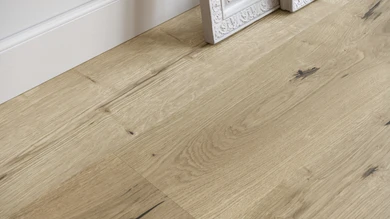 SKAVA rigide Sol PVC clipsable - Home Corn Oak | isolation phonique intégrée (LO-1095)
