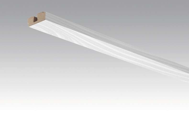 Battiscopa MEISTER battiscopa a soffitto in frassino argento 330 - 2380 x 40 x 15 mm (200032-2380-00330)
