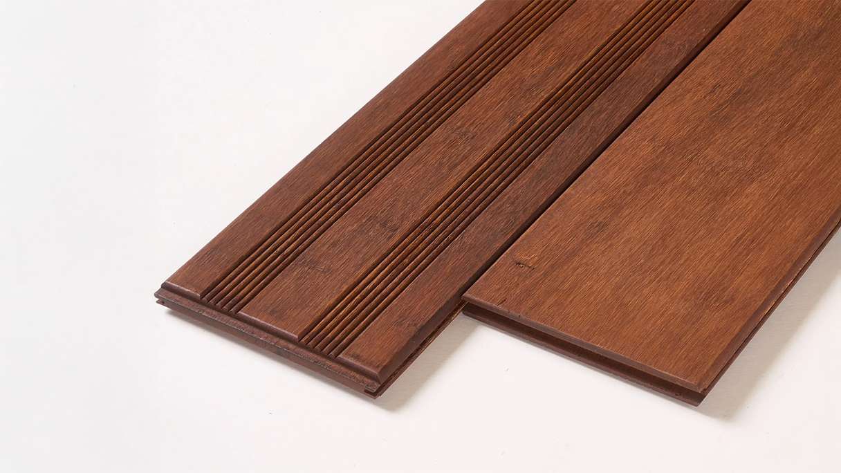 decking in legno planeo - Bamboo coffee 20 x 140 x 1870 mm liscio/francese