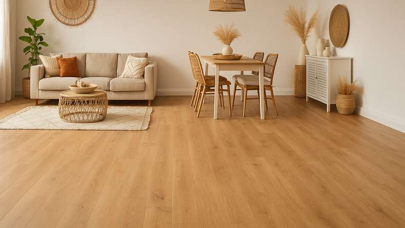 planeo Klick Vinyl Rigid - Eiche Arezzo 1,82m lange XL Diele ultramatt | Trittschalldämmung integr. (MF-1103-XL)