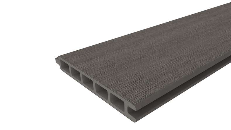 planeo INFINITY - WPC CoEx Steckzaun Dunkelgrau 176 x 183 cm