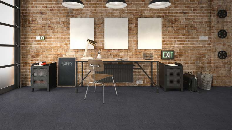 Gerflor vinyle adhésif - Design Slate Anthracite (32370220)