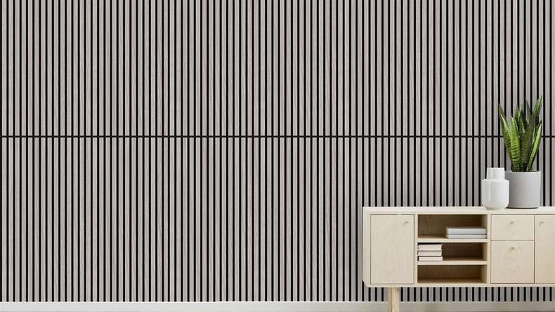 planeo Panneau acoustique - MixWall Timber Solid Velen Oak 52 x 104 cm | Placage en bois véritable (PLMW-20411A)