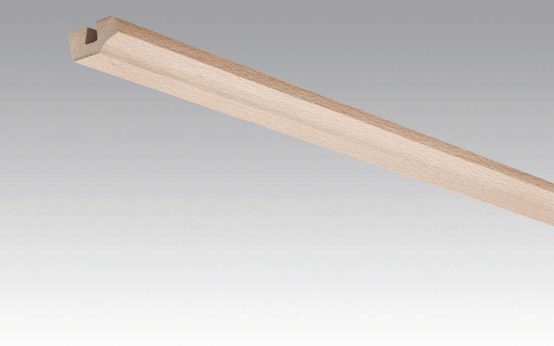 Battiscopa MEISTER battiscopa a soffitto in faggio puro 4094 - 2380 x 38 x 19 mm (200031-2380-04094)