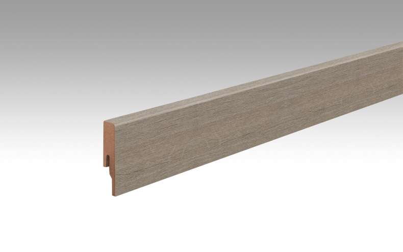 Plinthes MEISTER vieux chêne gris argile 6986 - 2380 x 60 x 16 mm (200013-2380-06986)