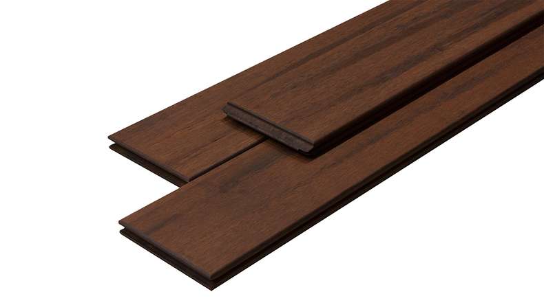 decking in legno planeo - Bambù ambra 20 x 140 x 2200 mm rustico segato a mano